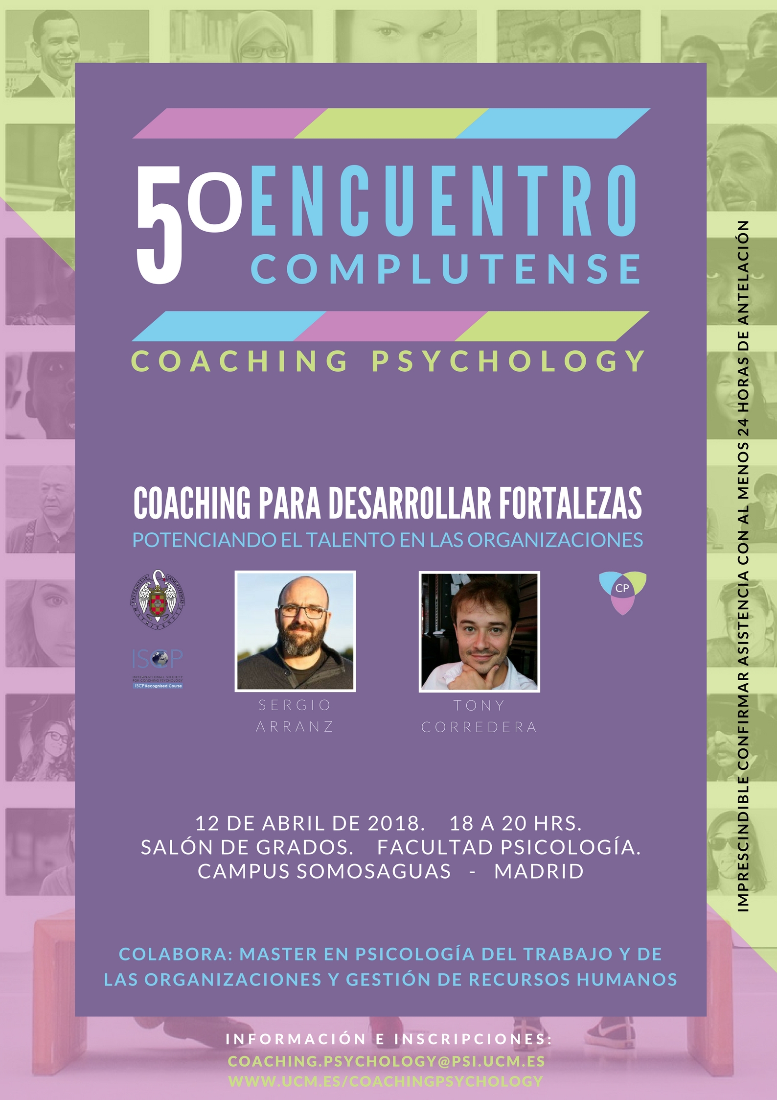 5 ENCUENTROS COMPLUTENSE DE COACHING PSYCHOLOGY
